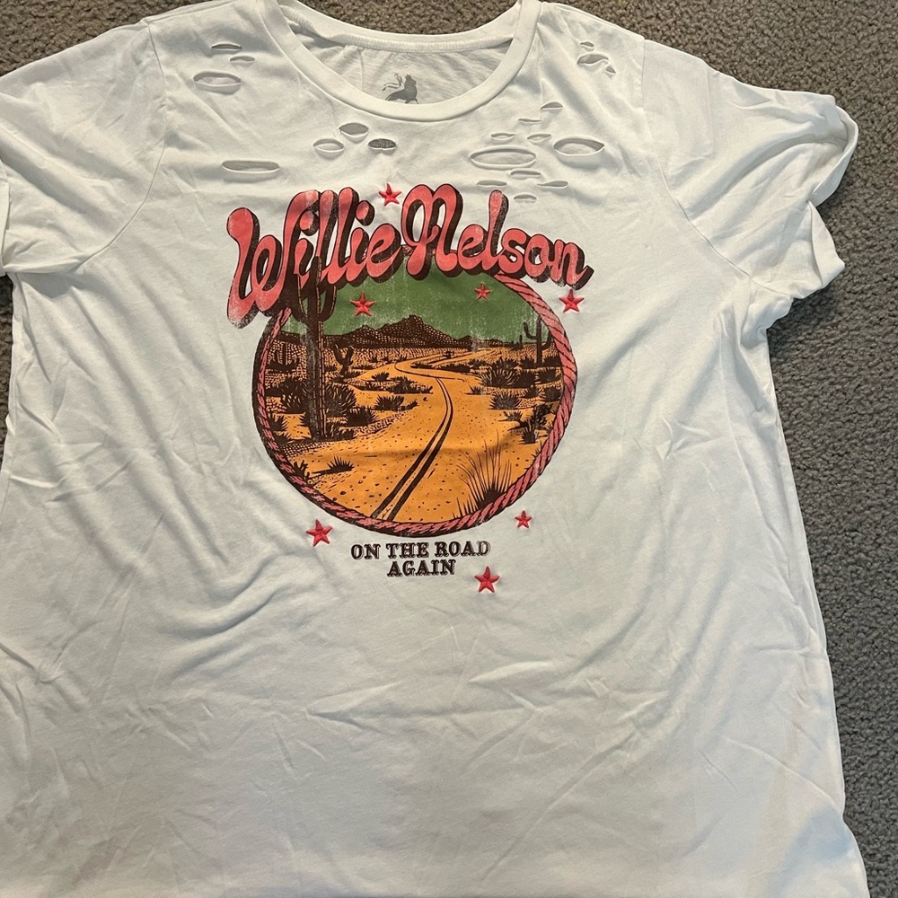 Torrid over-size Willie Nelson tee